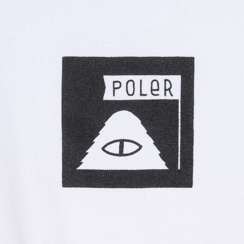 ポーラー（POLER）（メンズ）SUMMIT QUICK DRY 半袖Tシャツ 269MCV0001-WHT