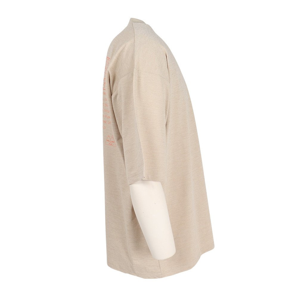 ポーラー（POLER）（メンズ）HISTORY QUICK DRY 半袖Tシャツ 269MCV0003-BEG