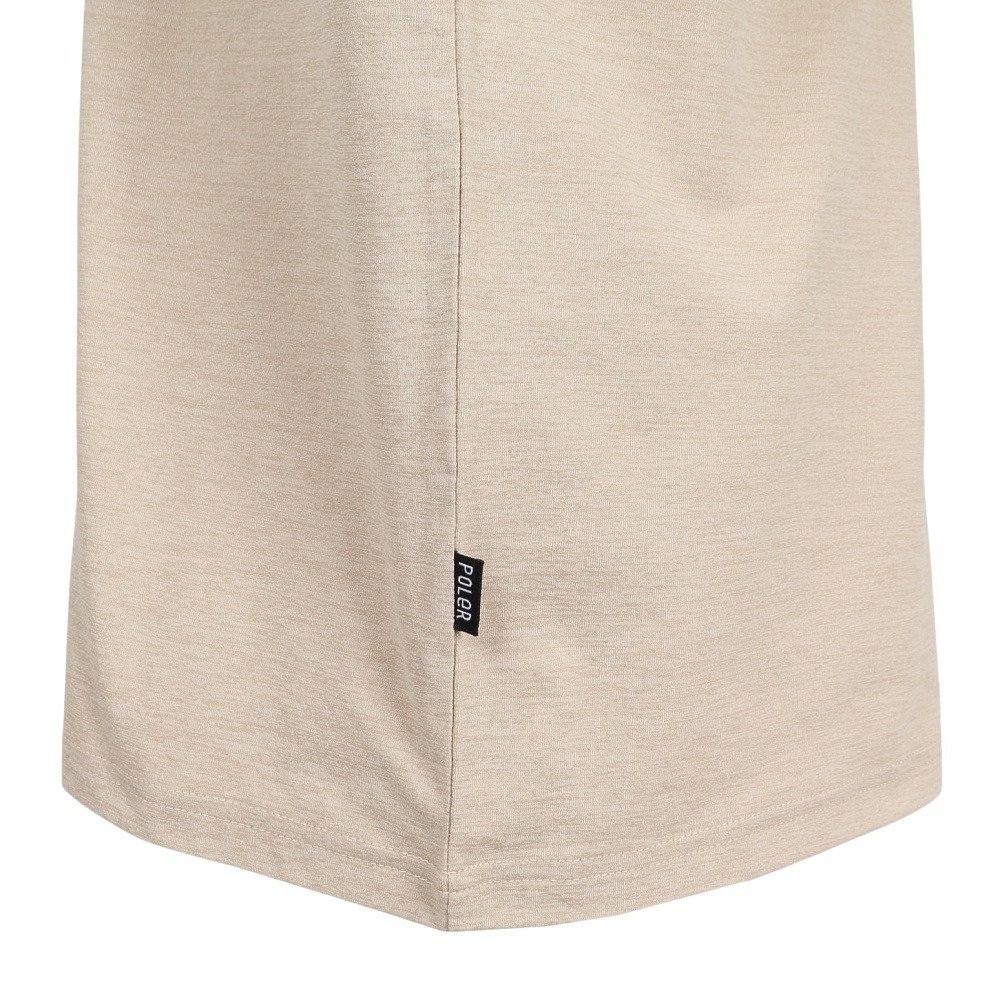 ポーラー（POLER）（メンズ）HISTORY QUICK DRY 半袖Tシャツ 269MCV0003-BEG