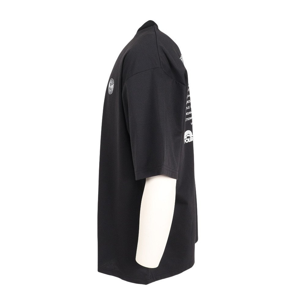 ポーラー（POLER）（メンズ）HISTORY QUICK DRY 半袖Tシャツ 269MCV0003-BLK
