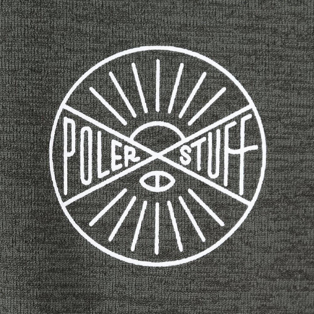 ポーラー（POLER）（メンズ）HISTORY QUICK DRY 半袖Tシャツ 269MCV0003-OLV