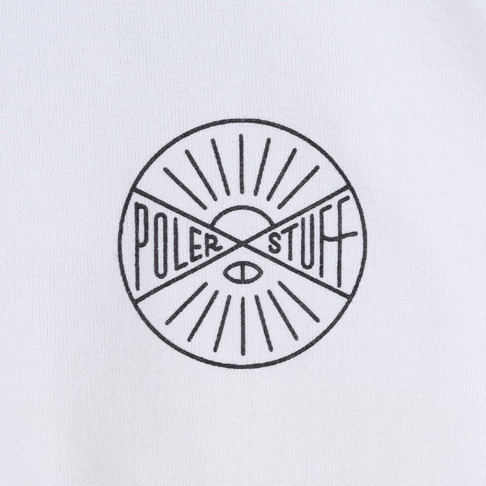 ポーラー（POLER）（メンズ）HISTORY QUICK DRY 半袖Tシャツ 269MCV0003-WHT