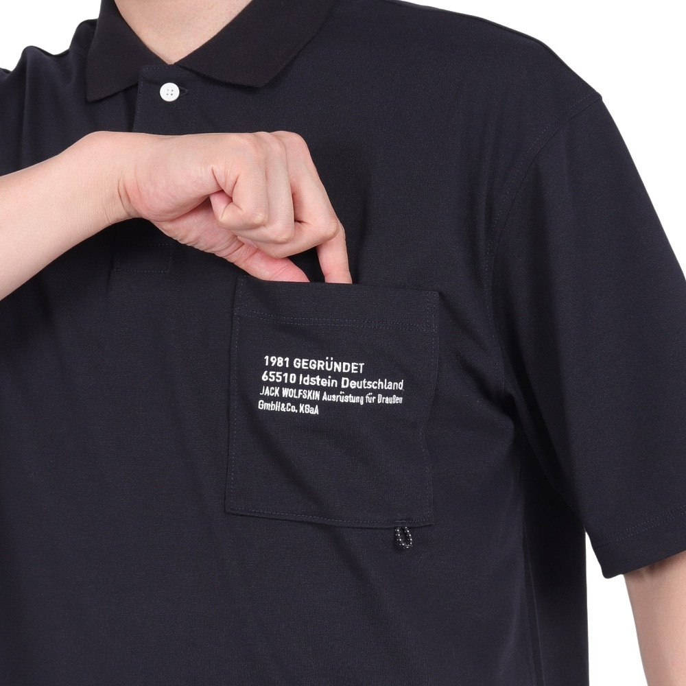 ジャックウルフスキン（JackWolfskin）（メンズ）半袖ポロシャツ J UR ENGINEER POLO 3 5034431_6502
