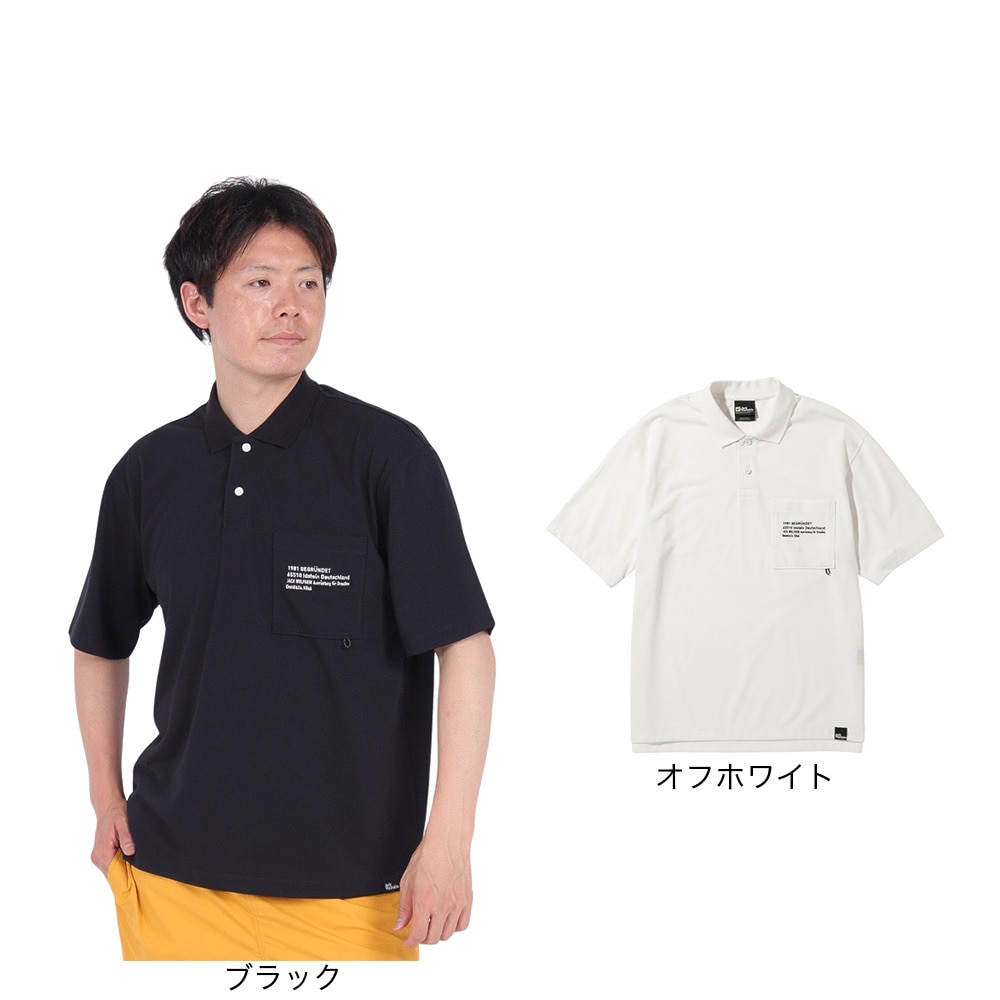 ジャックウルフスキン（JackWolfskin）（メンズ）半袖ポロシャツ J UR ENGINEER POLO 3 5034431_5055
