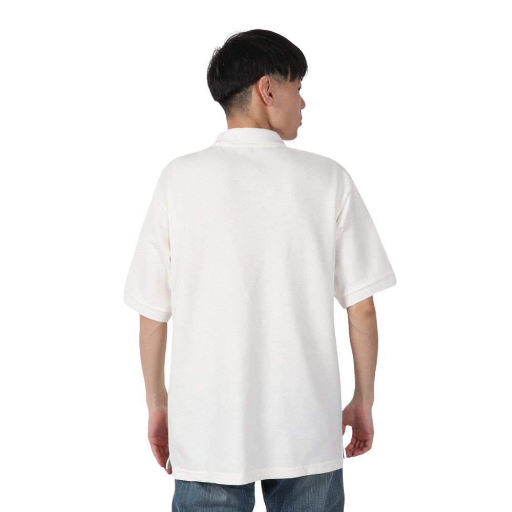 コールマン（Coleman）（メンズ）鹿の子 半袖ポロシャツ X6530A WHT