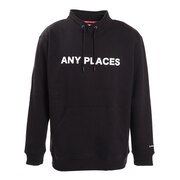 ボンファイア（Bonfire）（メンズ）トレーナー SWEAT SHIRTSSTAND 50BNF1FCD2201 BLK