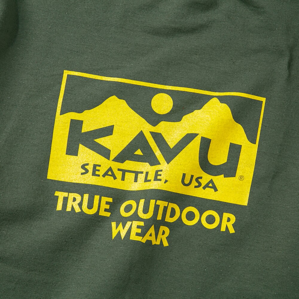 カブー（KAVU）（メンズ）アウトドア トレッキング トゥルーロゴ スウェット トレーナー 19821729 MGR★★★