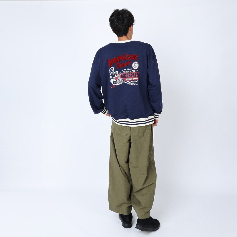 パワー・トゥ・ザ・ピープル（POWER TO THE PEOPLE）（メンズ）トレーナー スウェット VINTAGEプリントトレーナー 3301022-60 NAV ネイビー ユニセックス