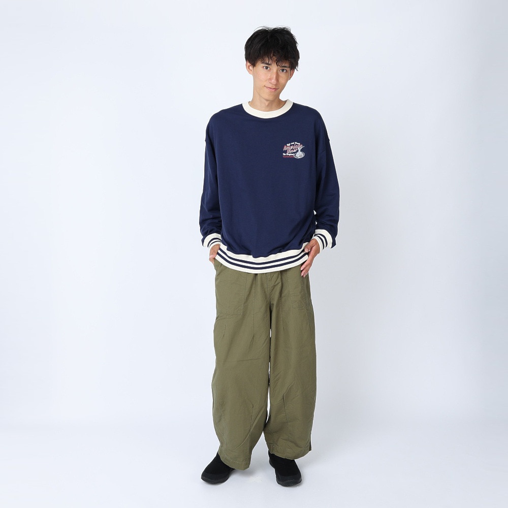 パワー・トゥ・ザ・ピープル（POWER TO THE PEOPLE）（メンズ）トレーナー スウェット VINTAGEプリントトレーナー 3301022-60 NAV ネイビー ユニセックス