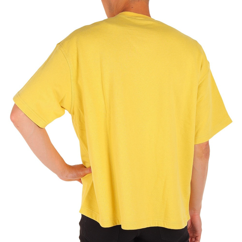 チャムス（CHUMS）（メンズ、レディース）半袖Tシャツ オーバーサイズドショートスリーブロゴクルートップループパイル CH00-1385-Y030 イエロー
