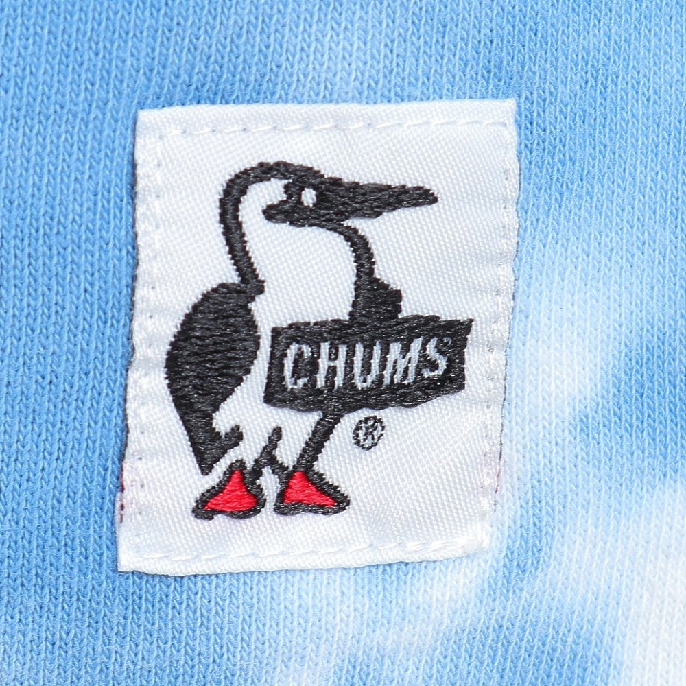 チャムス（CHUMS）（メンズ、レディース）半袖Tシャツ オーバーサイズドショートスリーブロゴクルートップループパイル CH00-1385-Z265 ブルー