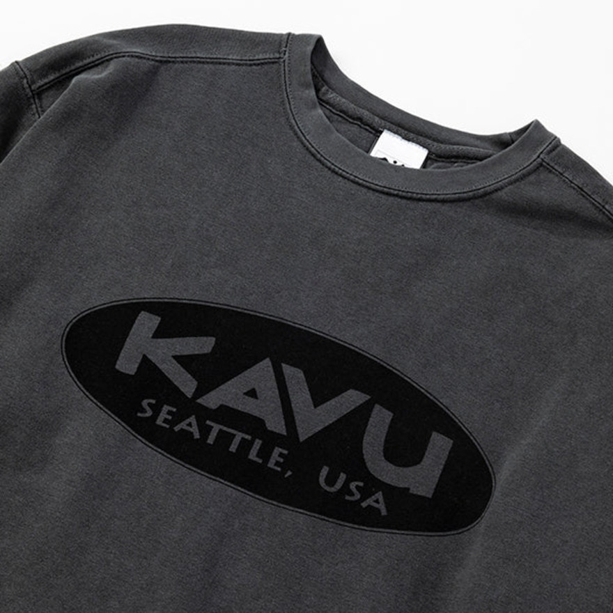 カブー（KAVU）（メンズ）トレーナー スウェット オーバルスウェット 19821948 PPR ダークグレー