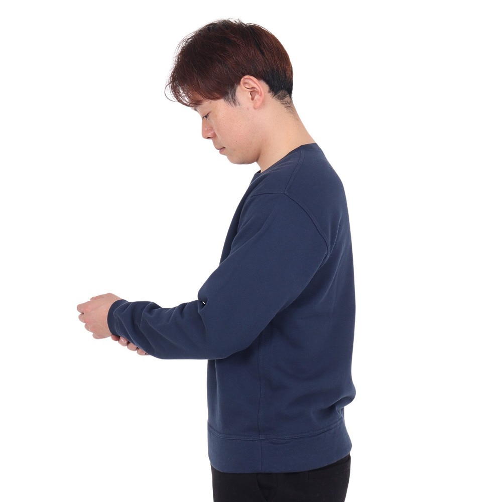 チャムス（CHUMS）（メンズ）スウェット トレーナー チャムス ロゴ クルートップ CH00-1416-N082 ネイビー 裏起毛 綿100