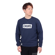 チャムス（CHUMS）（メンズ）ロゴクルートップ スウェット CH00-1416-N082