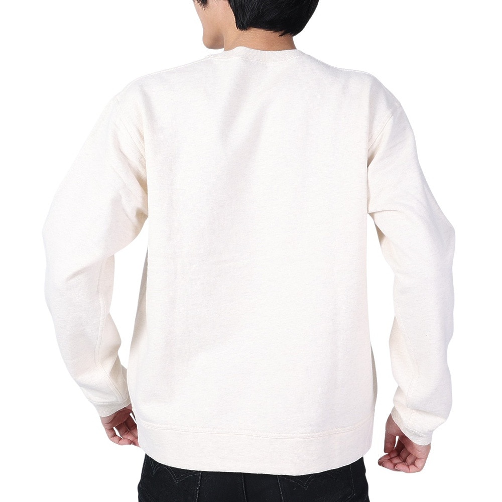 チャムス（CHUMS）（メンズ）スウェット トレーナー チャムス ロゴ クルートップ CH00-1416-W096 アイボリー 裏起毛 綿100