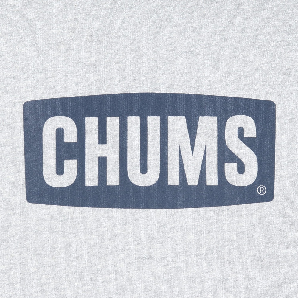 チャムス（CHUMS）（メンズ）スウェット パーカー チャムス ロゴ プルオーバー CH00-1418-G050 グレー 裏起毛 綿100