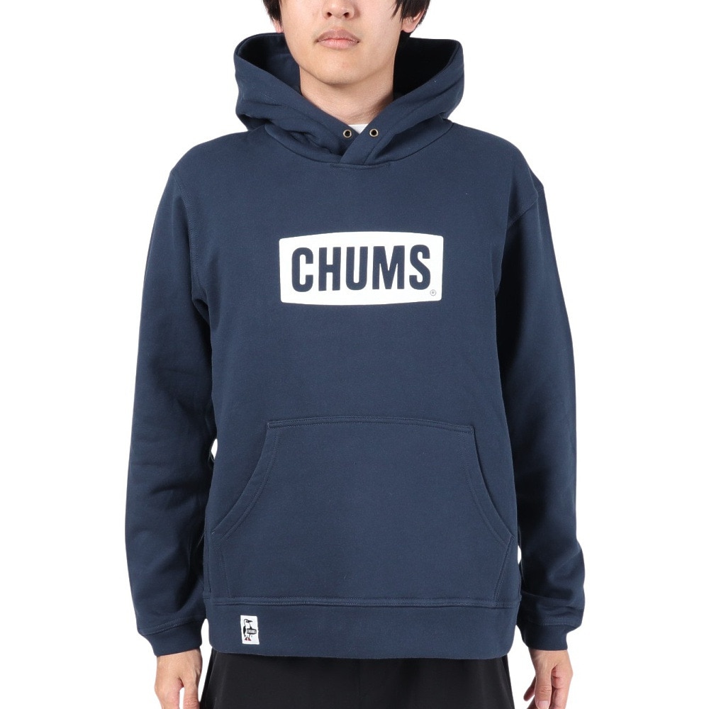 チャムス（CHUMS）（メンズ）ロゴプルオーバーパーカー CH00-1418-N082