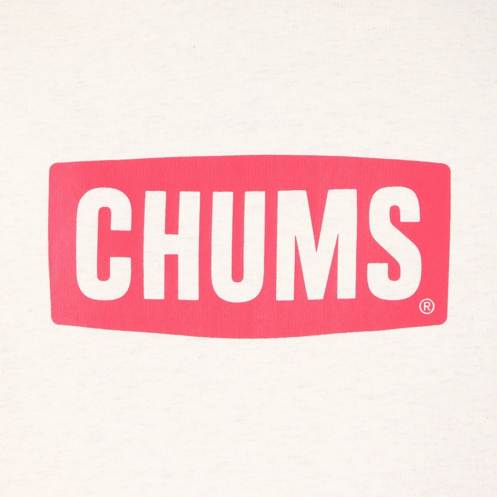 チャムス（CHUMS）（メンズ）スウェット パーカー チャムス ロゴ プルオーバー CH00-1418-W096 アイボリー 裏起毛 綿100