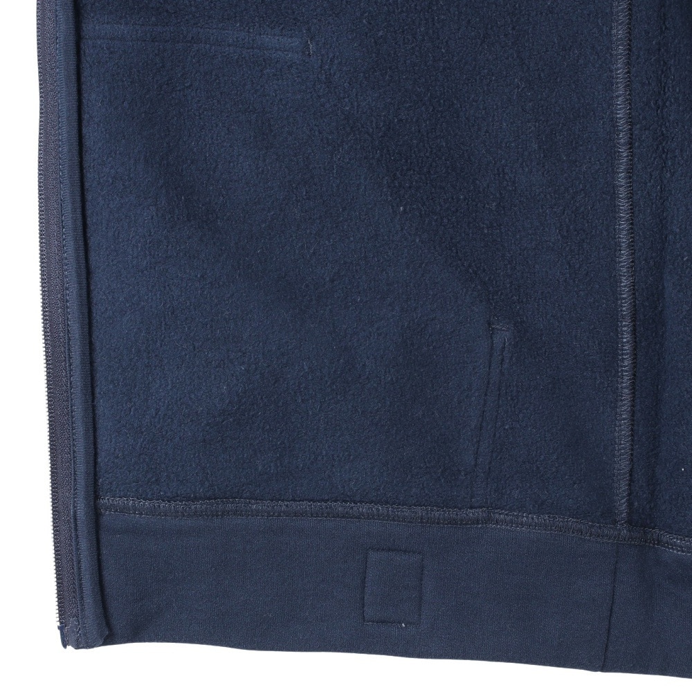 チャムス（CHUMS）（メンズ）スウェット パーカー ブービー ロゴ ジップパーカー CH00-1420-N098 ネイビー×イエロー 裏起毛 綿100