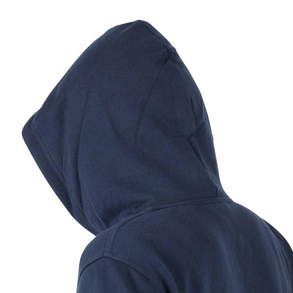 チャムス（CHUMS）（メンズ）スウェット パーカー ブービー ロゴ ジップパーカー CH00-1420-N098 ネイビー×イエロー 裏起毛 綿100