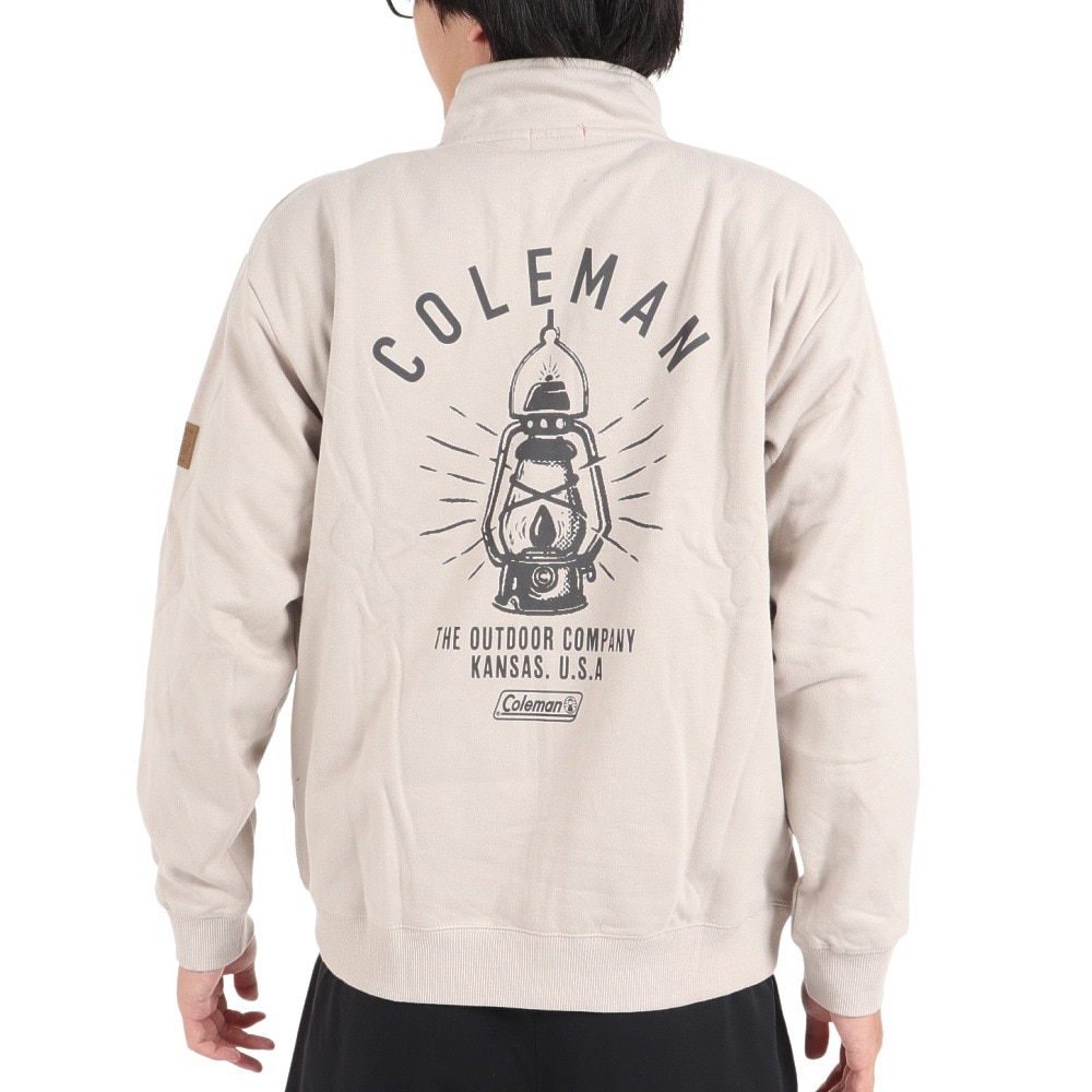 コールマン（Coleman）（メンズ）トレーナ― スウェット スタンドカラートレーナー X6353A IVY アイボリー