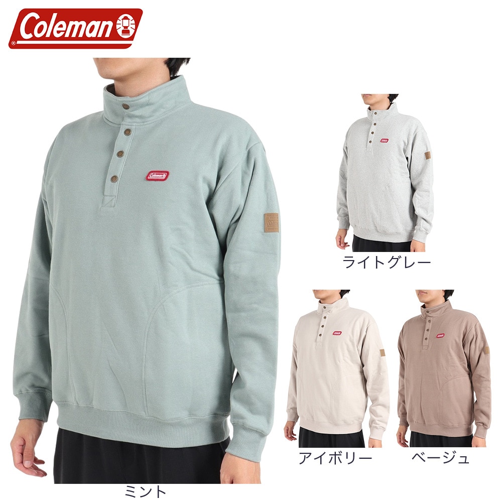 コールマン（Coleman）（メンズ）トレーナ― スウェット スタンド