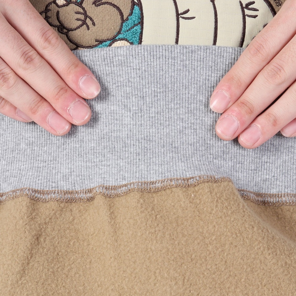 クリフメイヤー（KRIFF MAYER）（メンズ）サガラ刺繍 スウェット トレーナー キャンプラビット コットン100％裏起毛 クルーB 2323106-90 MULTI-COL マルチカラー
