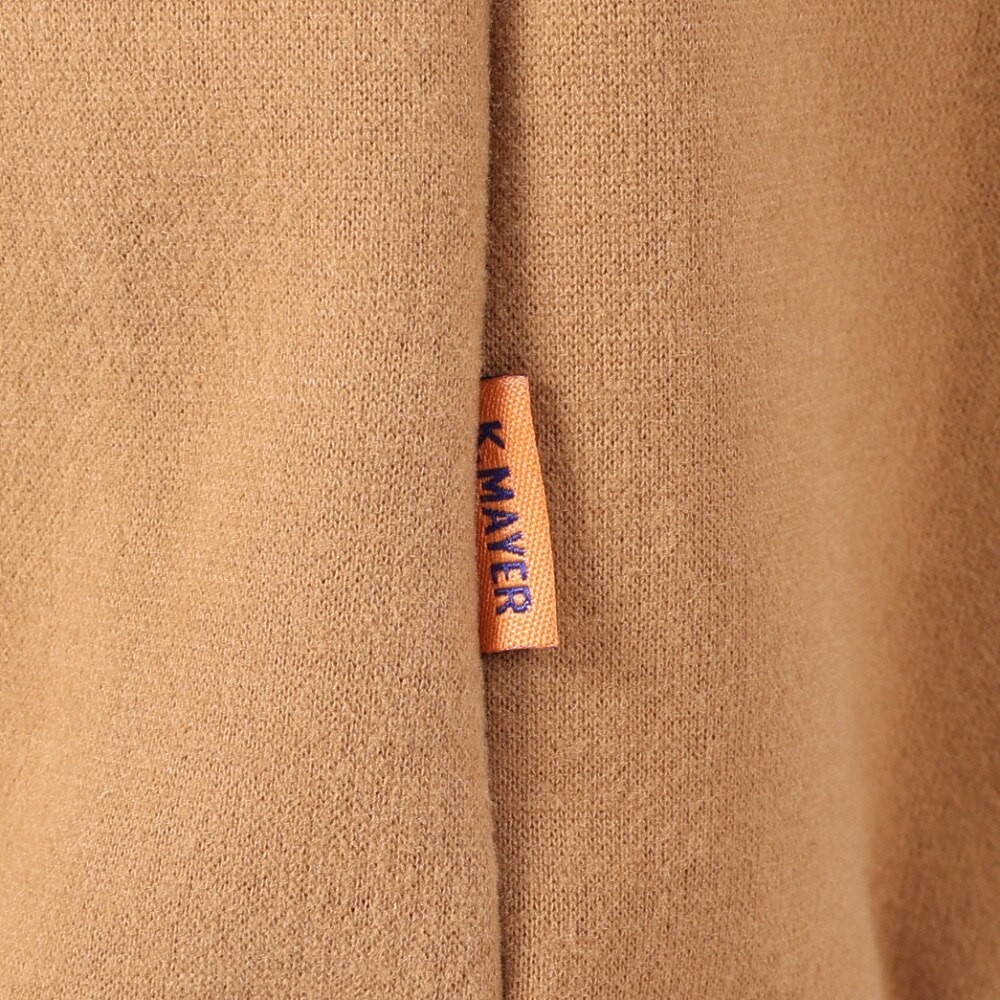 クリフメイヤー（KRIFF MAYER）（メンズ）トレーナー スウェット 裏起毛 マルチカラー ハーフジップ 2327801-20 BEIGE ベージュ 綿100