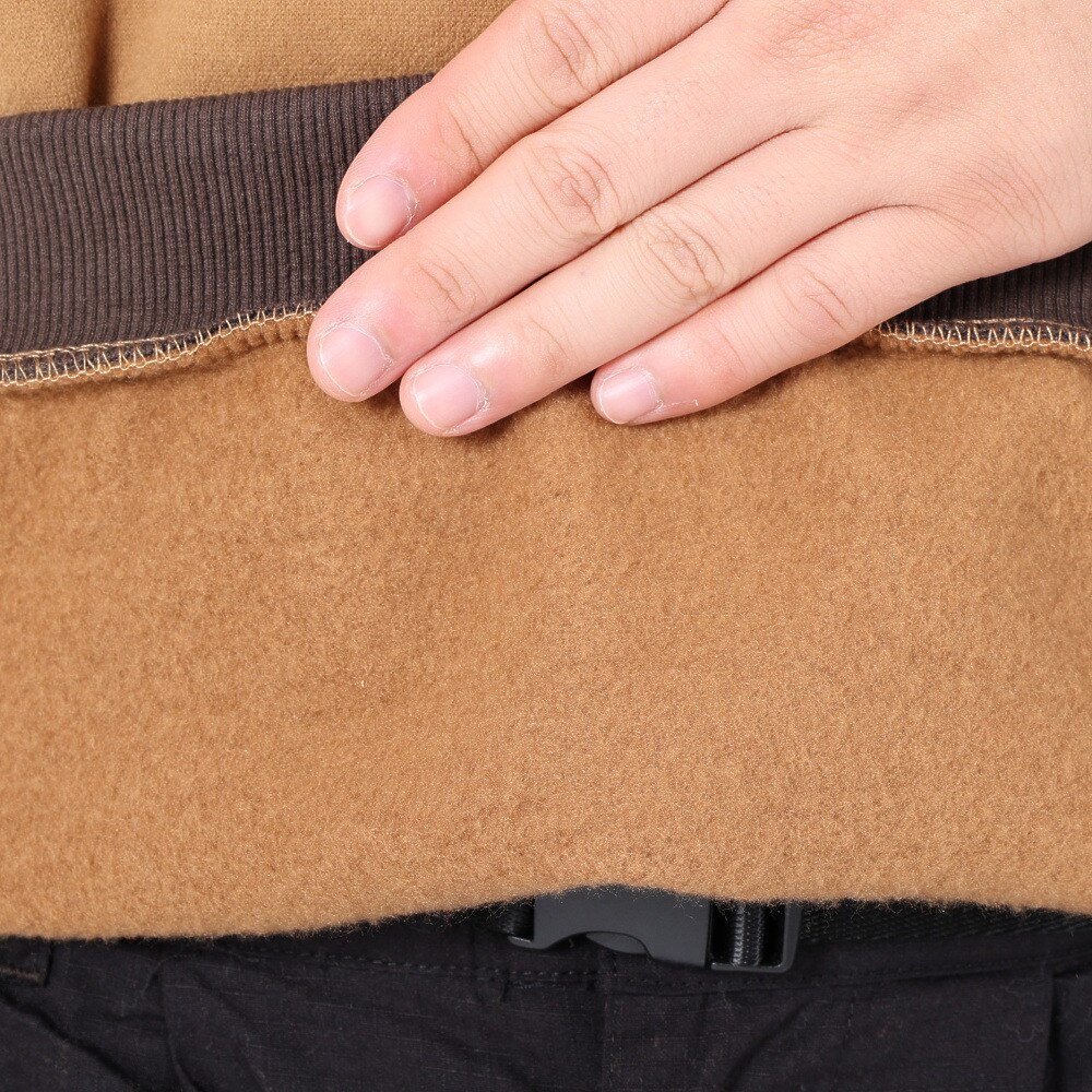 クリフメイヤー（KRIFF MAYER）（メンズ）トレーナー スウェット 裏起毛 マルチカラー ハーフジップ 2327801-20 BEIGE ベージュ 綿100