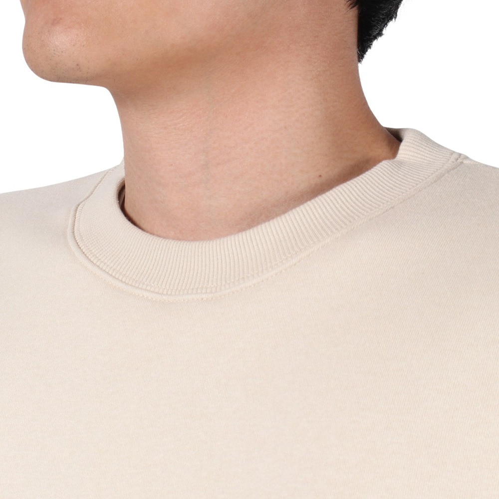 ボンファイア（Bonfire）（メンズ）スウェット 無地 DRAFT FLEECE ドラフトフリース トレーナー 50BNF3FCD2287 BEG ベージュ