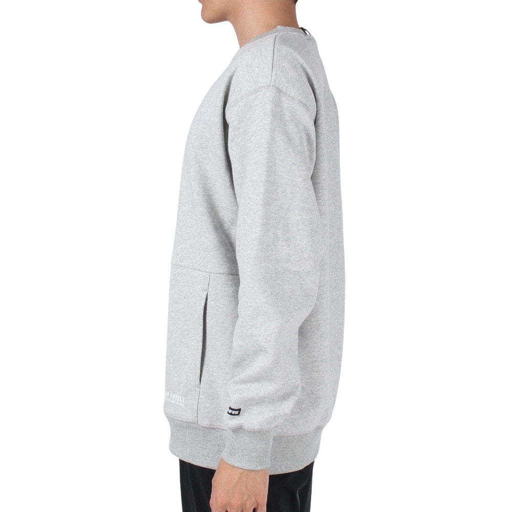 ボンファイア（Bonfire）（メンズ）スウェット 無地 DRAFT FLEECE ドラフトフリース トレーナー 50BNF3FCD2287 GRY グレー