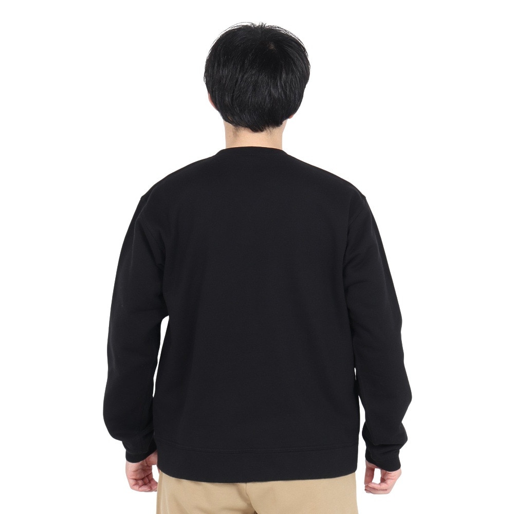 チャムス（CHUMS）（メンズ）スウェット トレーナー チャムス ロゴ クルートップ CH00-1416-K083 ブラック 裏起毛 綿100