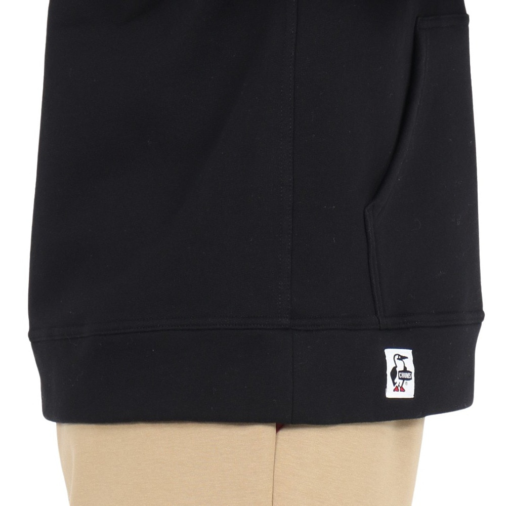 チャムス（CHUMS）（メンズ）スウェット パーカー チャムス ロゴ プルオーバー CH00-1418-K083 ブラック 裏起毛 綿100