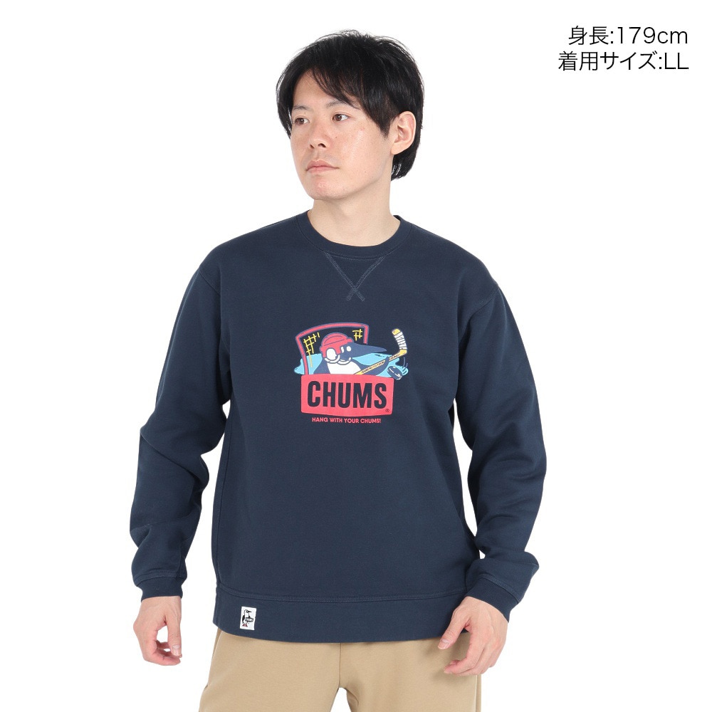 チャムス（CHUMS）（メンズ）ブービー アイスホッケー クルーネックトップ CH00-1462-N001 トレーナー スウェット