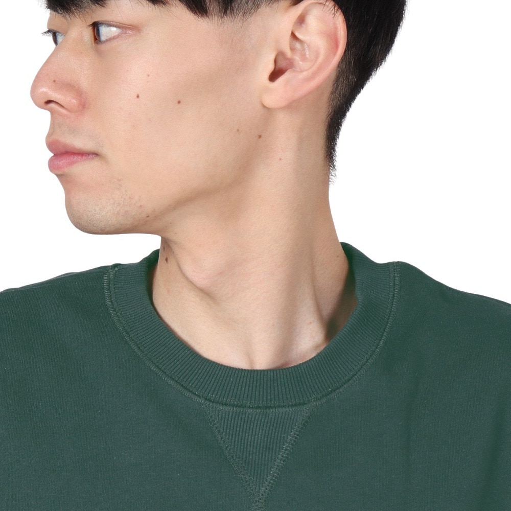 コールマン（Coleman）（メンズ）ワンポイントクルートレーナー X6450A GRN スウェット