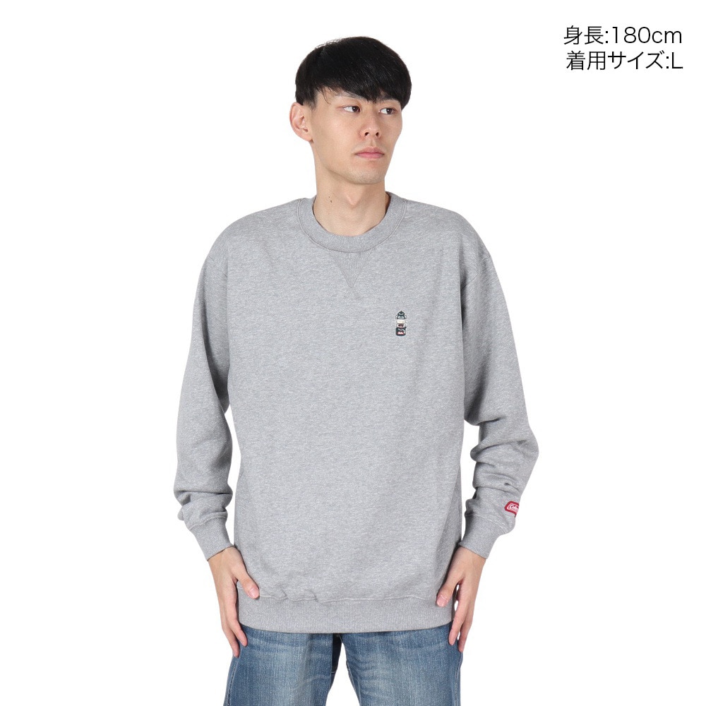 コールマン（Coleman）（メンズ）ワンポイントクルートレーナー X6450A GRY スウェット