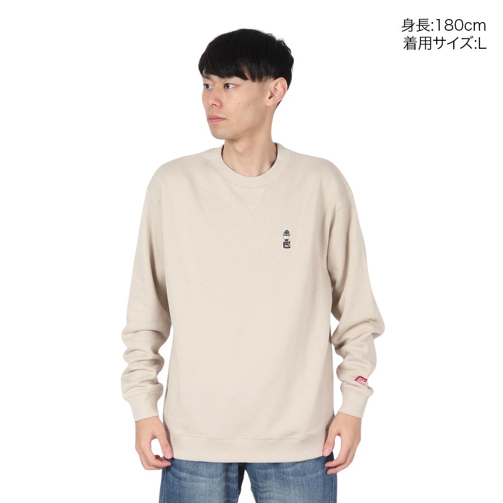 コールマン（Coleman）（メンズ）ワンポイントクルートレーナー X6450A IVY スウェット
