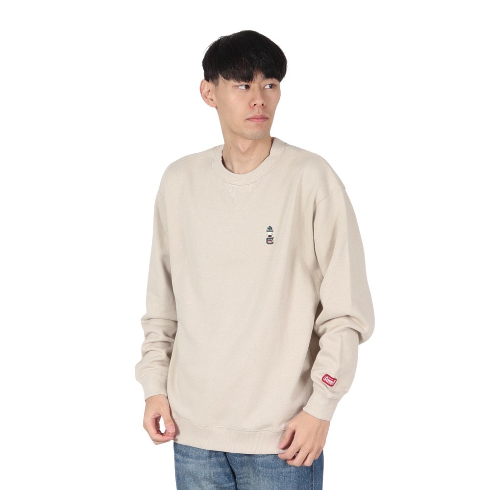 コールマン（Coleman）（メンズ）ワンポイントクルートレーナー X6450A IVY スウェット