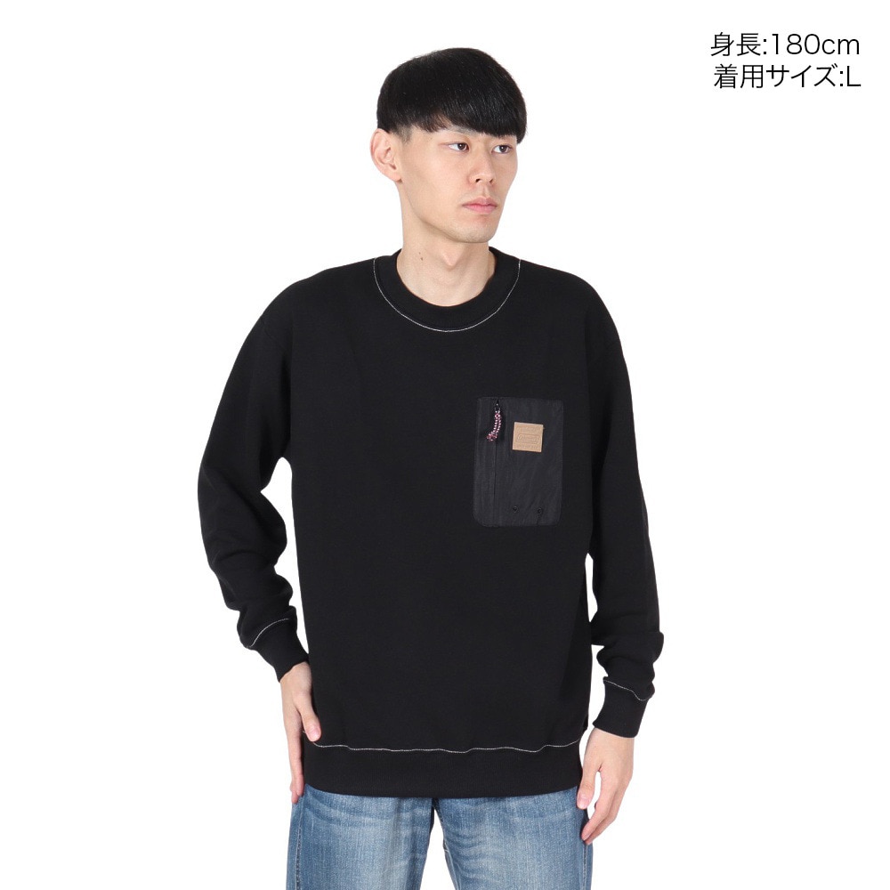 コールマン（Coleman）（メンズ）ランタンクルートレーナー X6451A BLK スウェット