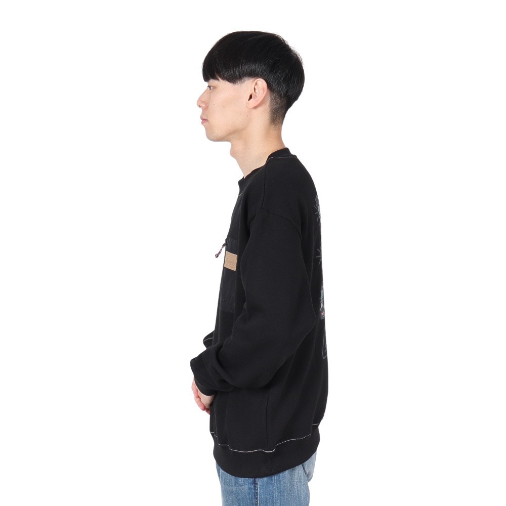 コールマン（Coleman）（メンズ）ランタンクルートレーナー X6451A BLK スウェット