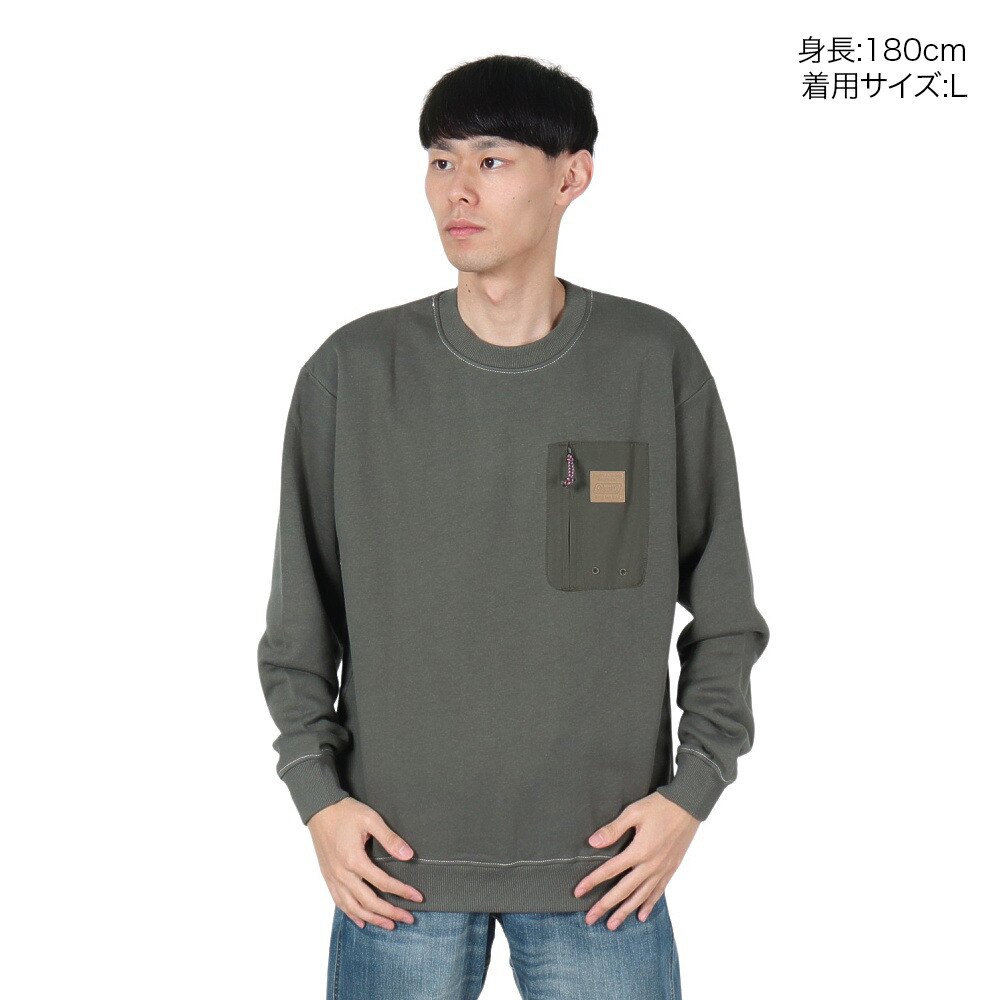 コールマン（Coleman）（メンズ）ランタンクルートレーナー X6451A KHA スウェット