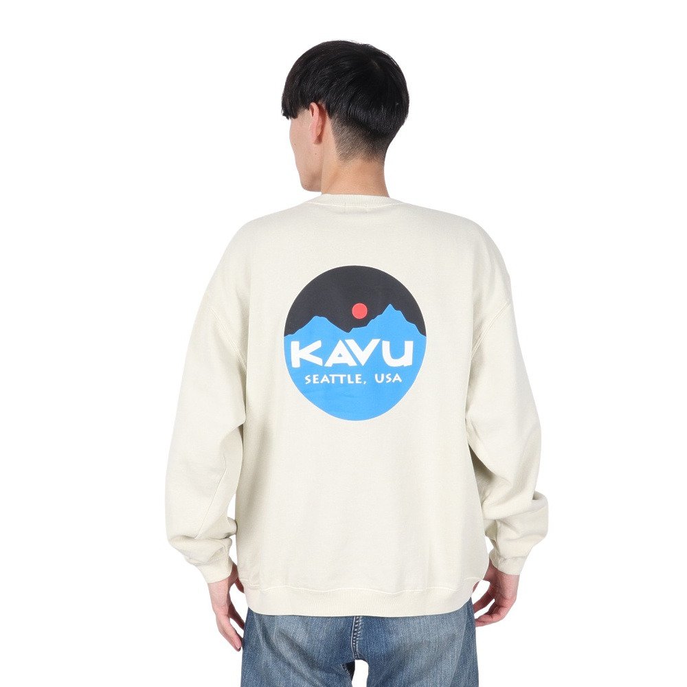 カブー（KAVU）（メンズ）マウンテンロゴスウェット 19823016 トレーナー