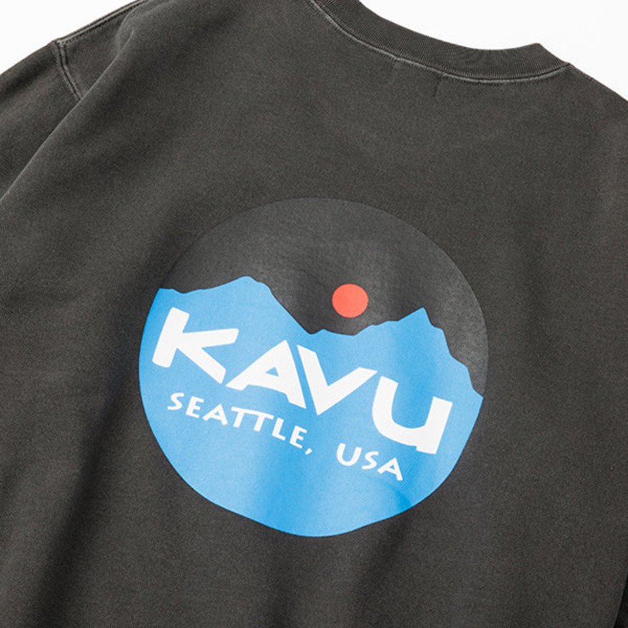 KAVU（KAVU）（メンズ）マウンテンロゴスウェット 19823016 トレーナー
