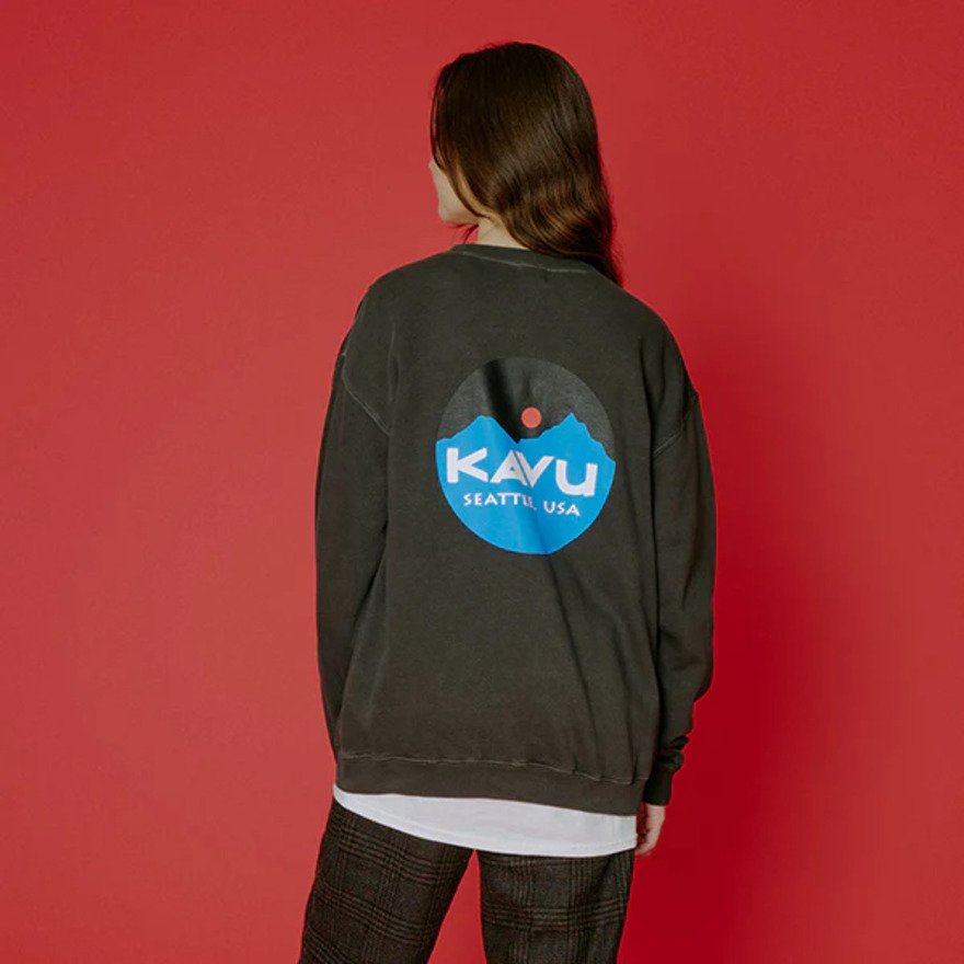 KAVU（KAVU）（メンズ）マウンテンロゴスウェット 19823016 トレーナー