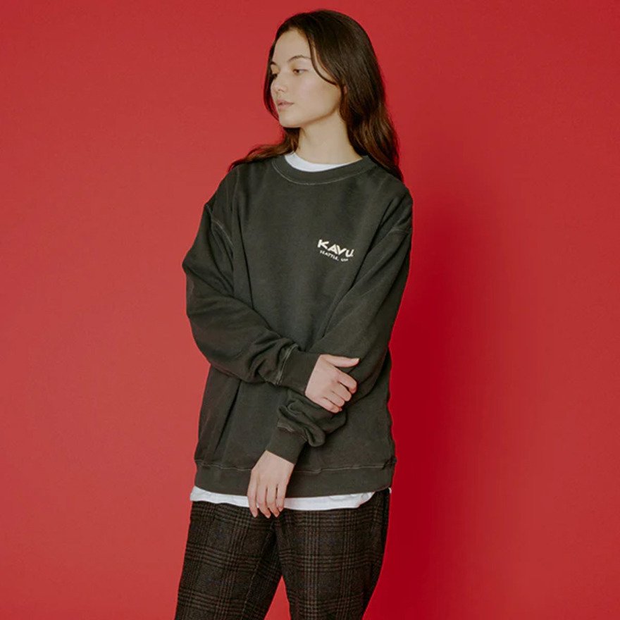 KAVU（KAVU）（メンズ）マウンテンロゴスウェット 19823016 トレーナー