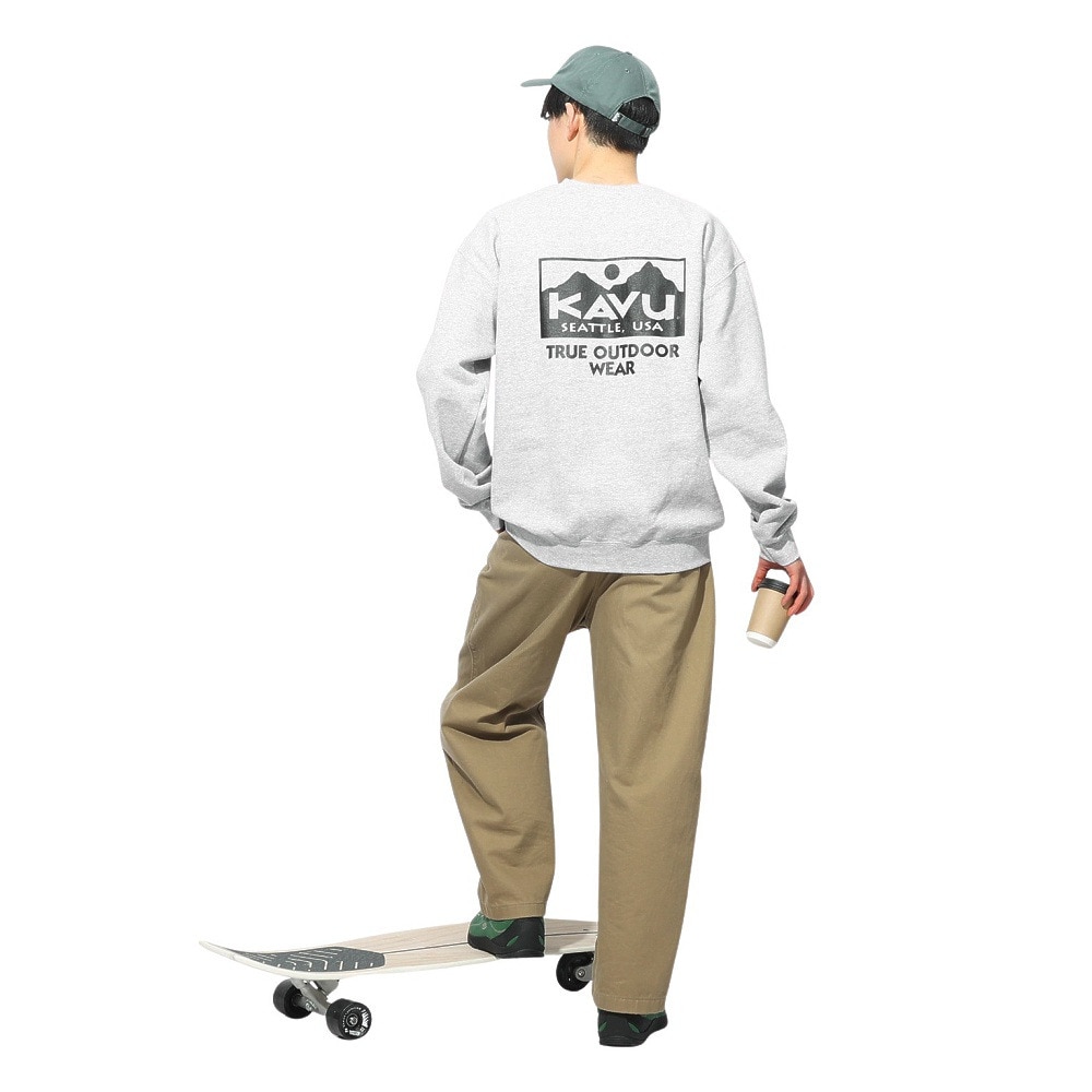 カブー（KAVU）（メンズ）トゥルーロゴスウェット 19823037 トレーナー