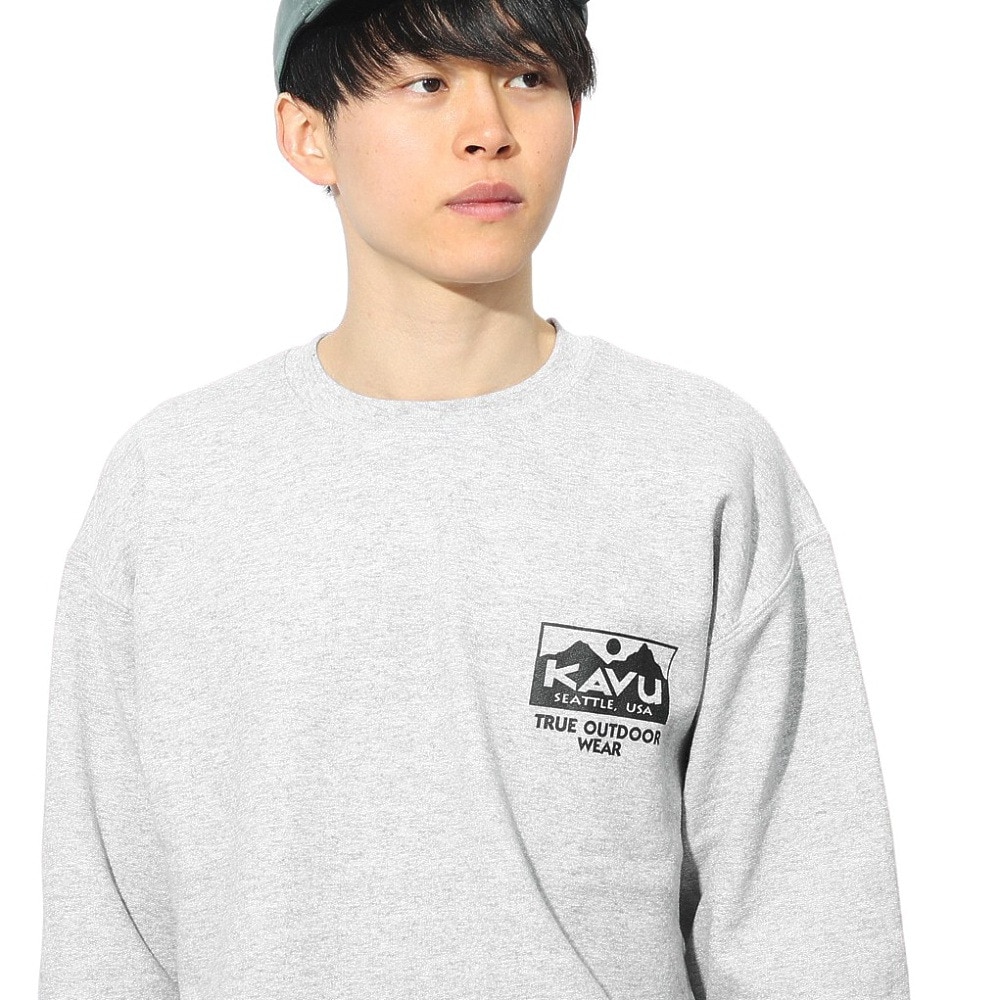 カブー（KAVU）（メンズ）トゥルーロゴスウェット 19823037 トレーナー