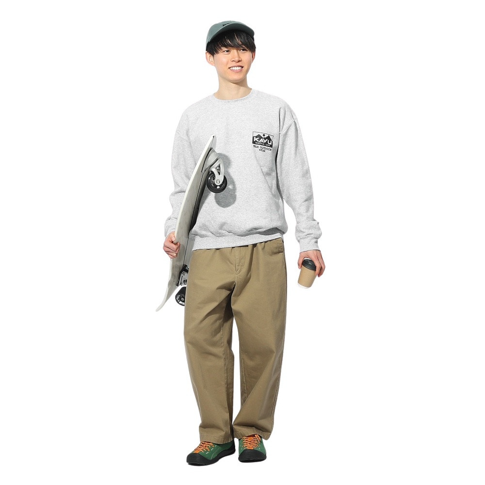 カブー（KAVU）（メンズ）トゥルーロゴスウェット 19823037 トレーナー