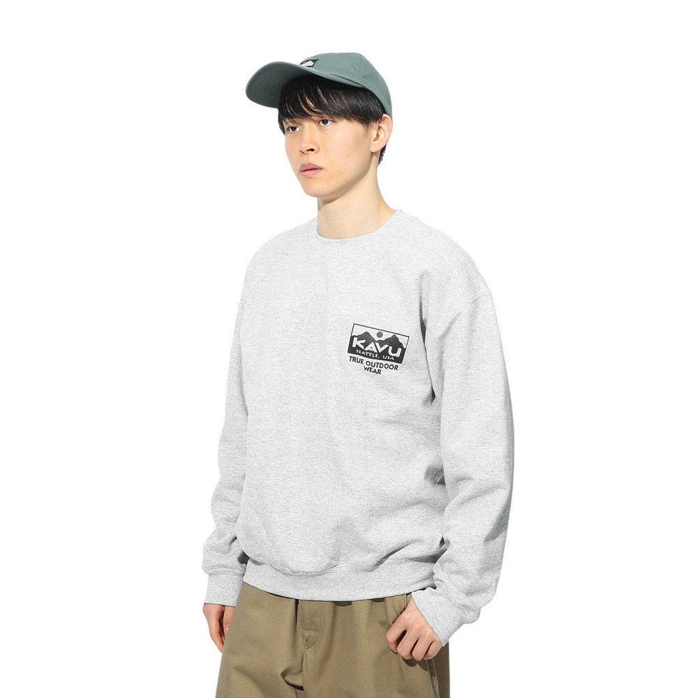 Amazon.co.jp: [KAVU] メンズ ビッグロゴ スウェット Big Logo