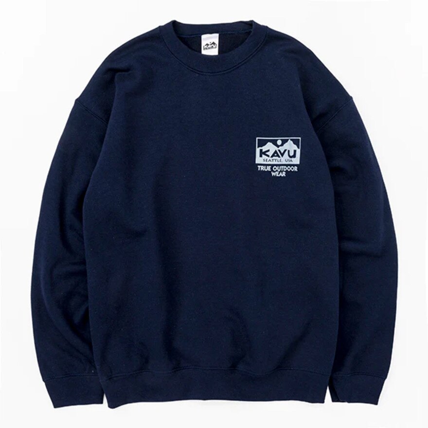 カブー（KAVU）（メンズ）トゥルーロゴスウェット 19823037 トレーナー